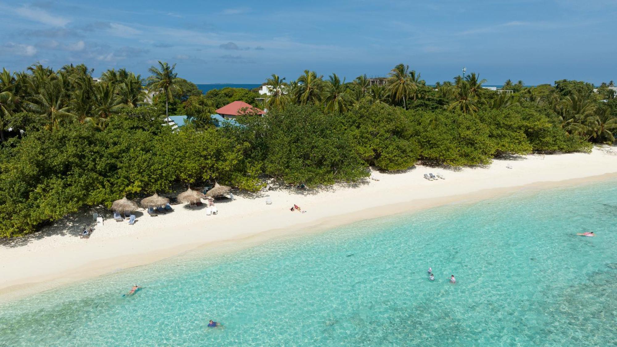 Ostrov Beach Ukulhas Kültér fotó